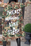 Camo Sistah Trench Coat