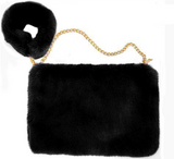 Fancy Fur Clutch