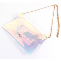 Iridescent Clutch/Cross Body Purse